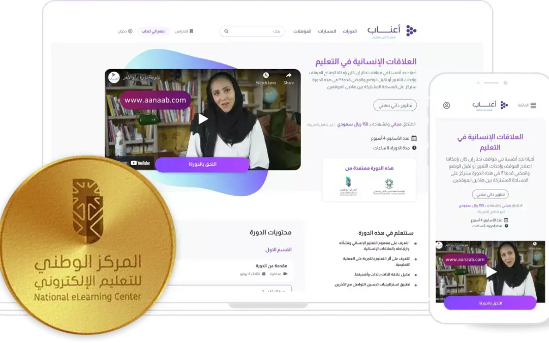 How Aanaab impacted the educational sector in the Arab world?